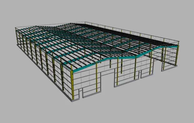 MARCO DE ESTRUCTURA DE ACERO