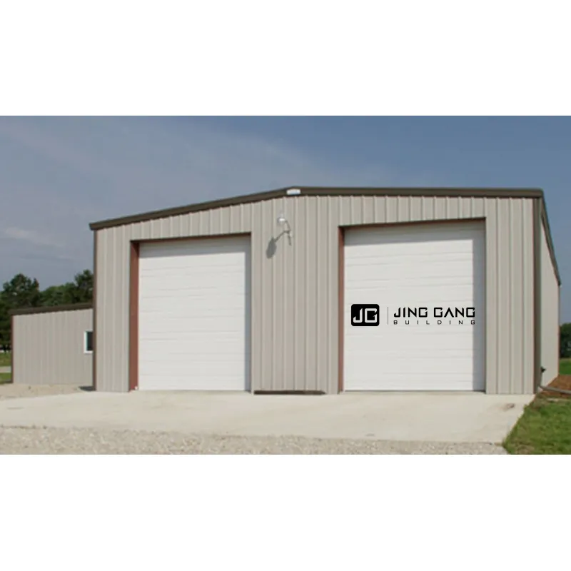 Estructura prefabricada de almacén al aire libre prefabricada de acero del metal de la vertiente 50 x 100