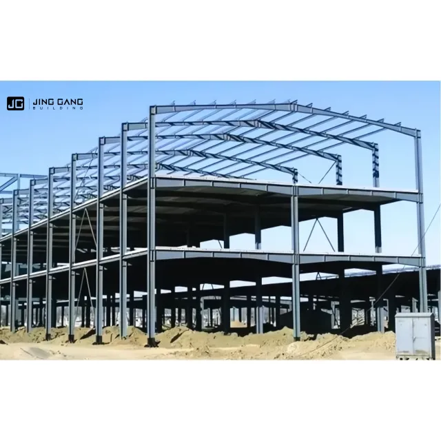 Materiales de construcción prefabricados galvanizados en caliente personalizados del almacén de la estructura de acero de China