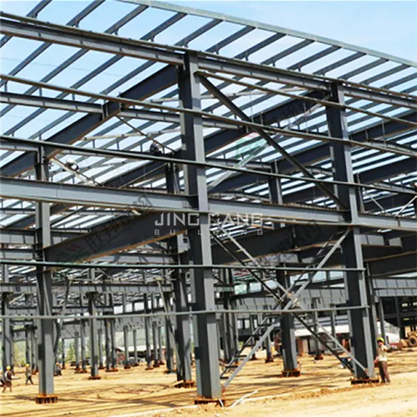 Materiales de construcción prefabricados galvanizados en caliente personalizados del almacén de la estructura de acero de China