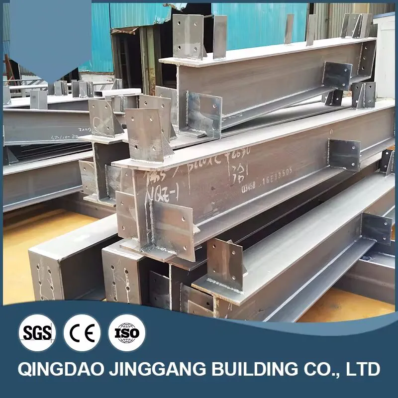 Taller prefabricado de Warehouse del edificio de la estructura de acero de los 27.5Mx10.5Mx5.0M