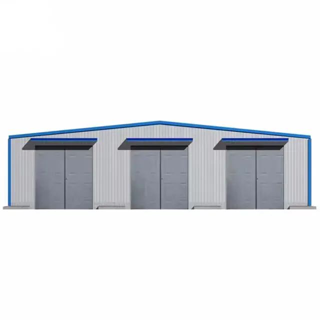 El almacenamiento grande de Warehouse deja de lado la estructura de acero del edificio de dos pisos de los productos prefabricados de la casa