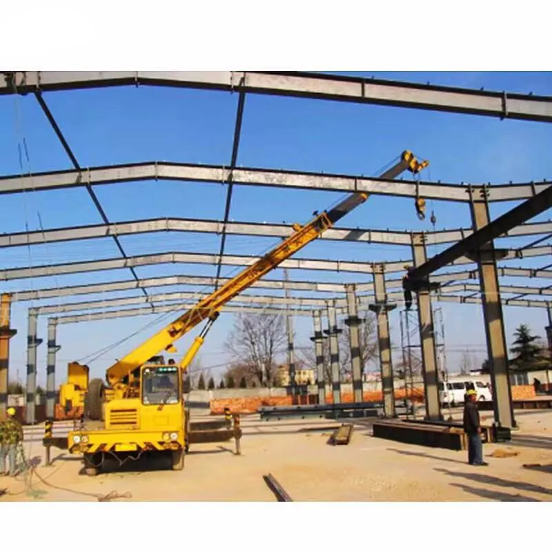 Taller de almacenamiento prefabricado de metal de construcción de marco de estructura de acero de Qingdao JG