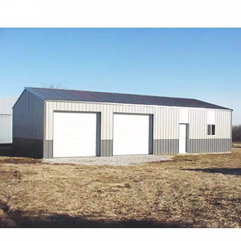 Taller de almacenamiento prefabricado de metal de construcción de marco de estructura de acero de Qingdao JG