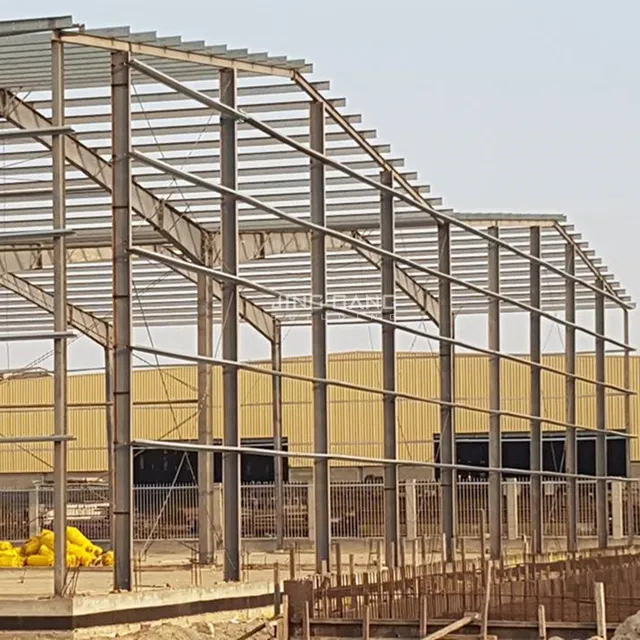 Edificio prefabricado Taller Almacén Casa prefabricada de estructura de acero ligera de bajo costo