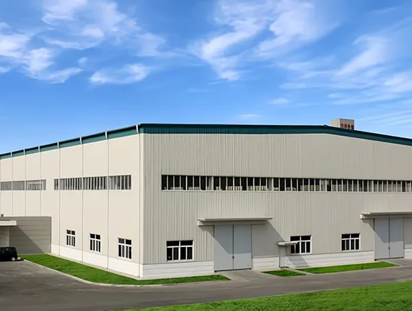 Hangar de estructura de acero