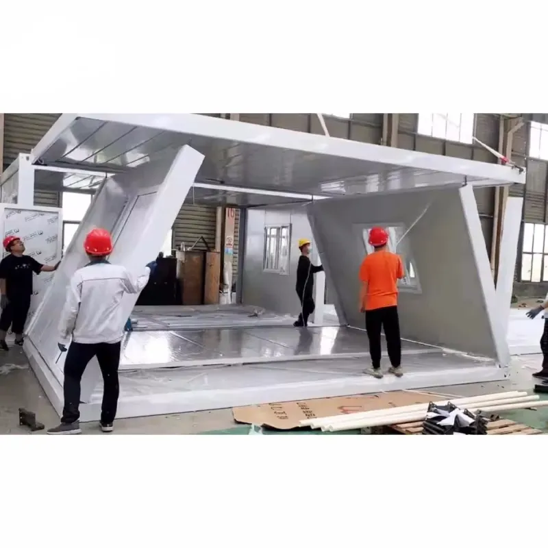 Lujo de alta calidad de la casa del envase del estilo de vida de la oficina del apartamento del bajo costo plegable