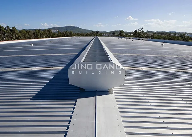 Soluciones de ventilación para edificios con estructura de acero